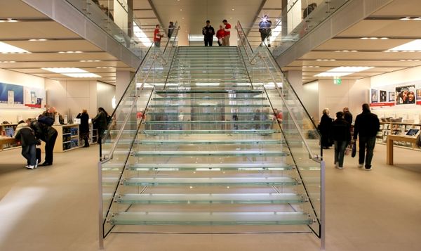 Glass Stairs - Regent Street, London